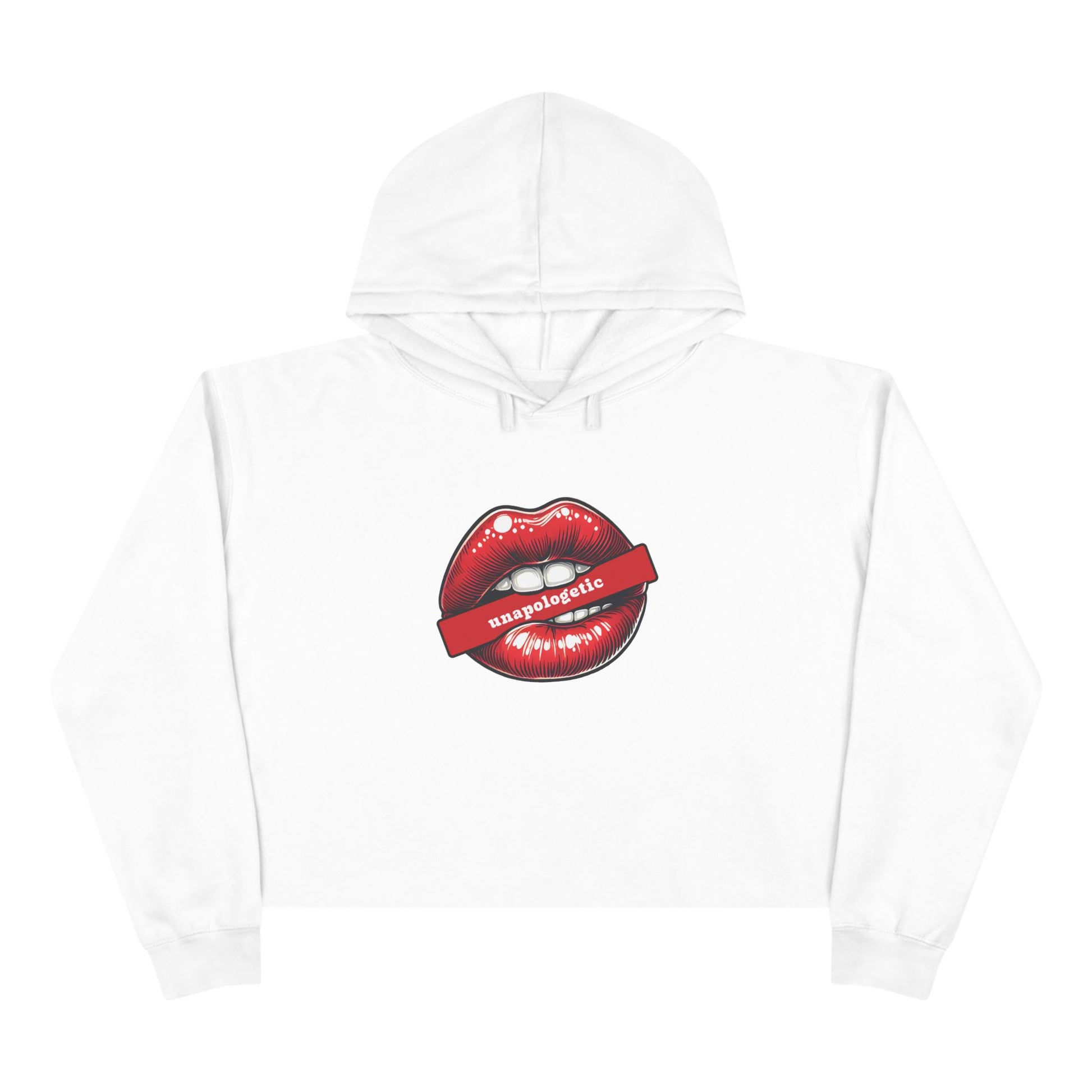 Unapologetic Cropped Hoodie - SheCanBoss