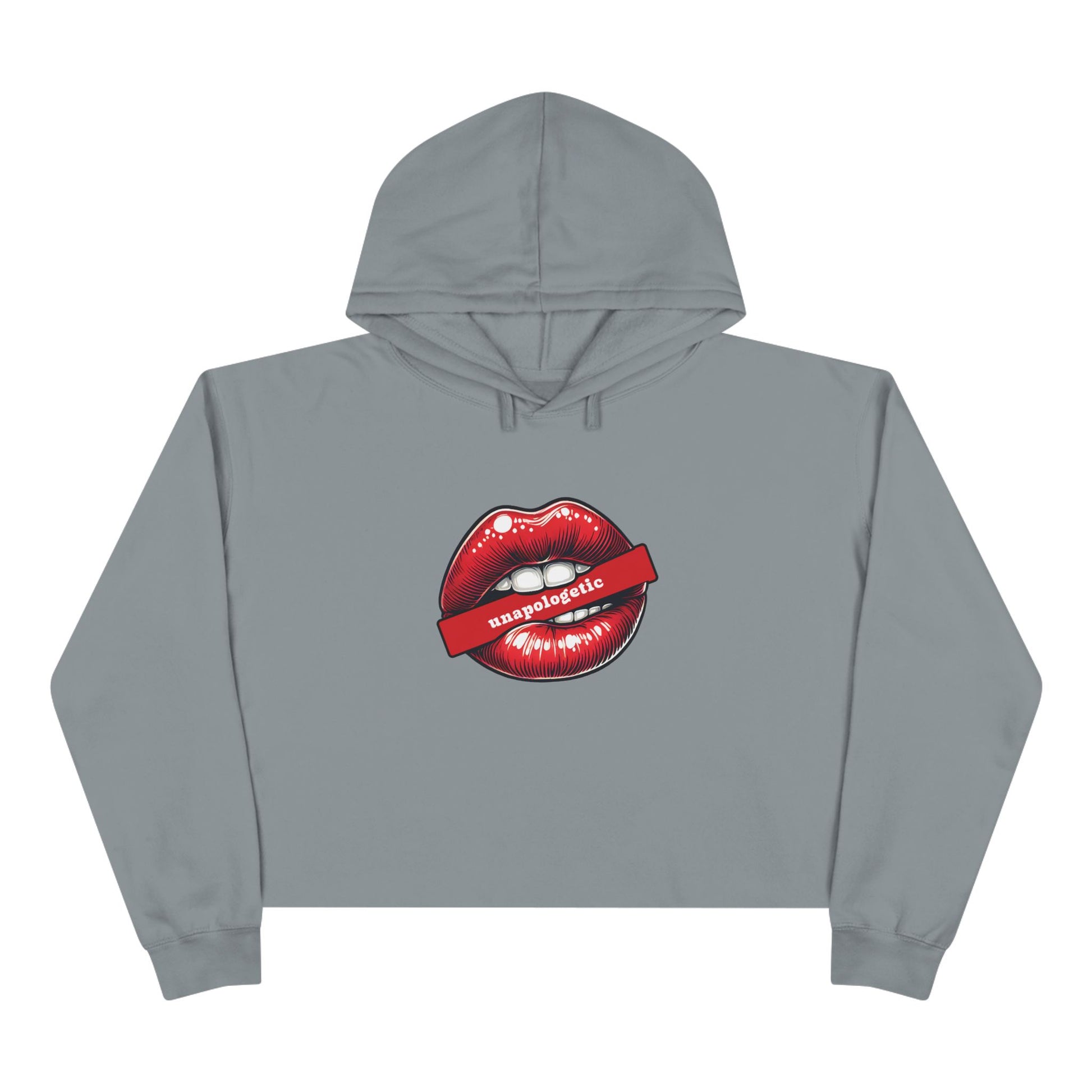 Unapologetic Cropped Hoodie - SheCanBoss