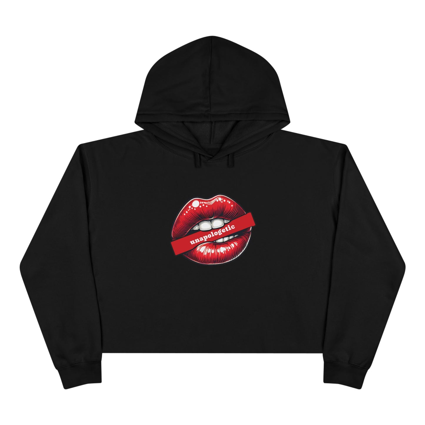 Unapologetic Cropped Hoodie - SheCanBoss