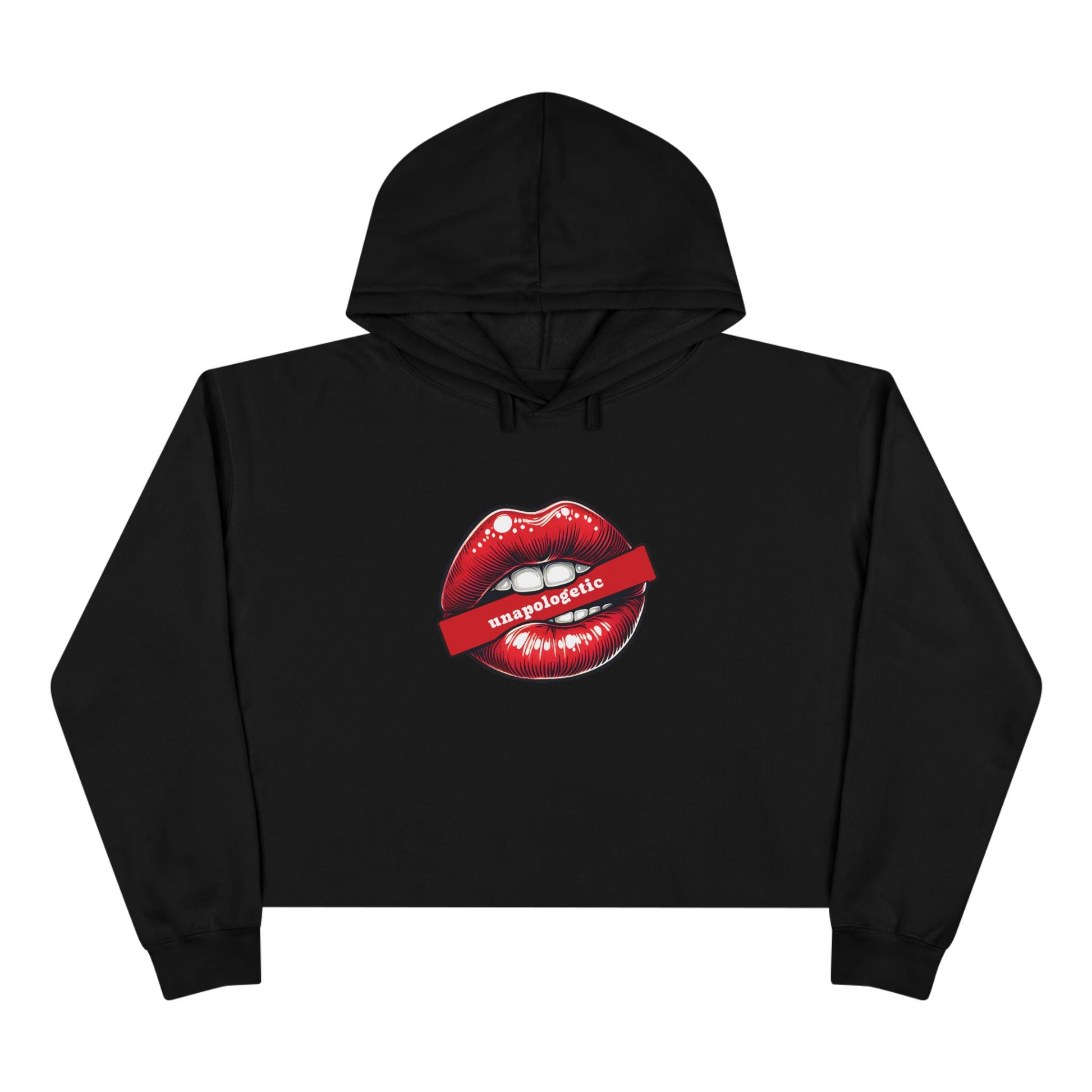 Unapologetic Cropped Hoodie - SheCanBoss