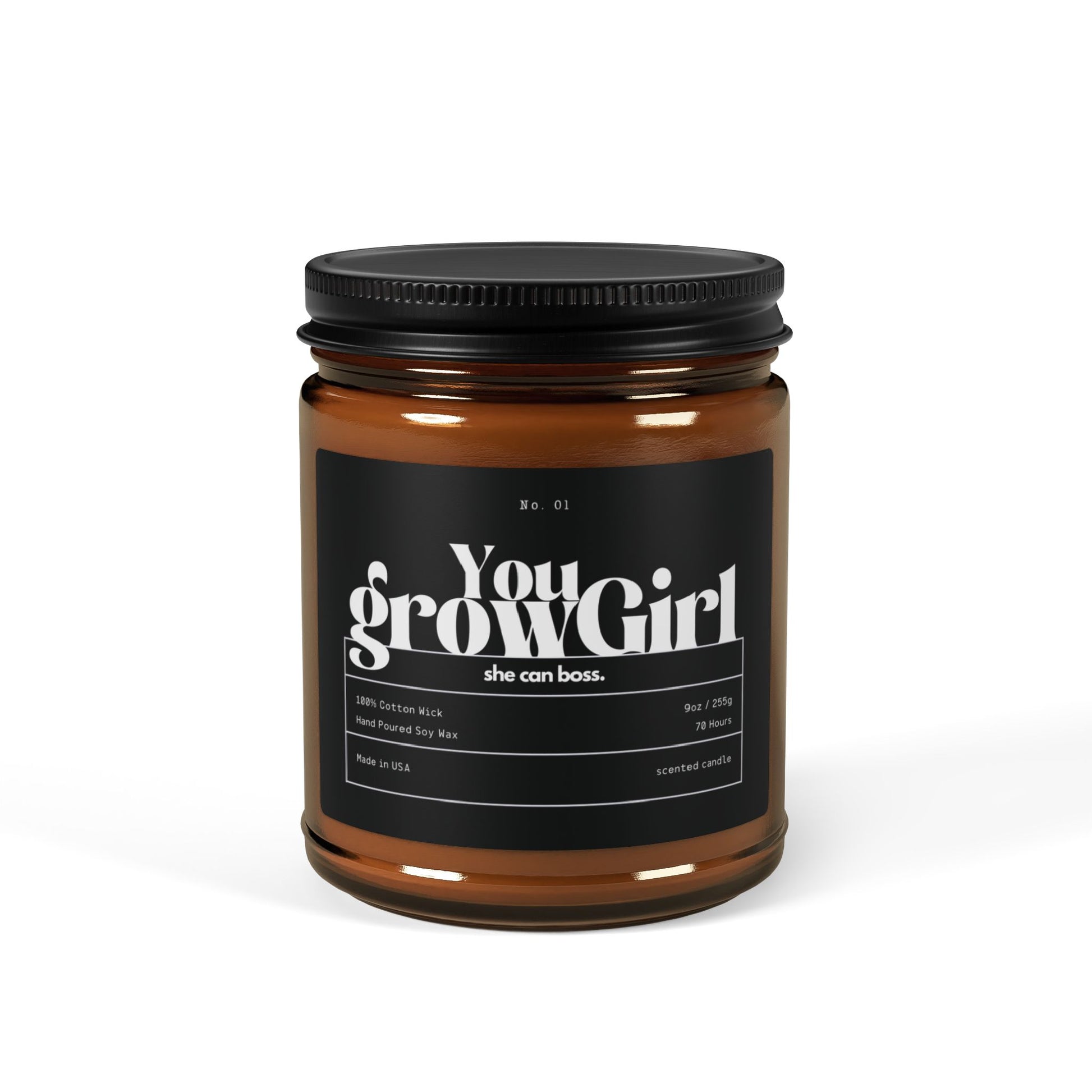 YOU GROW GIRL Soy Candle - SheCanBoss