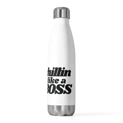 Eco-Friendly Insulated Stainless Steel Water Bottle – 20 oz | “Chillin Like a Boss” - SheCanBoss