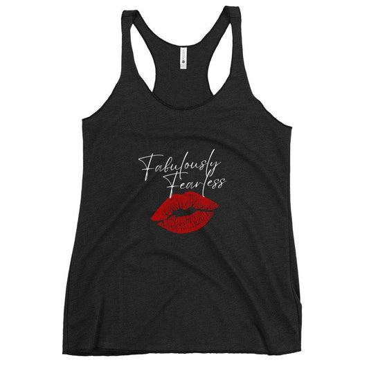 Fabulously Fearless Women's Racerback Tank - SheCanBoss