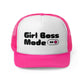 Girl Boss Mode On Trucker Cap - SheCanBoss