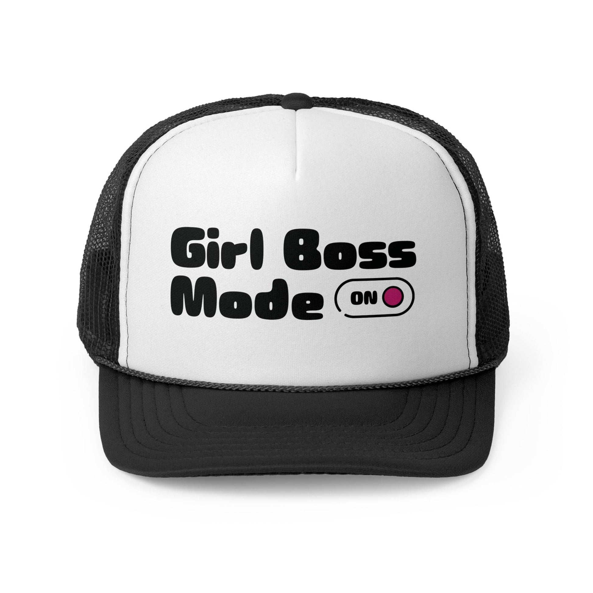 Girl Boss Mode On Trucker Cap - SheCanBoss