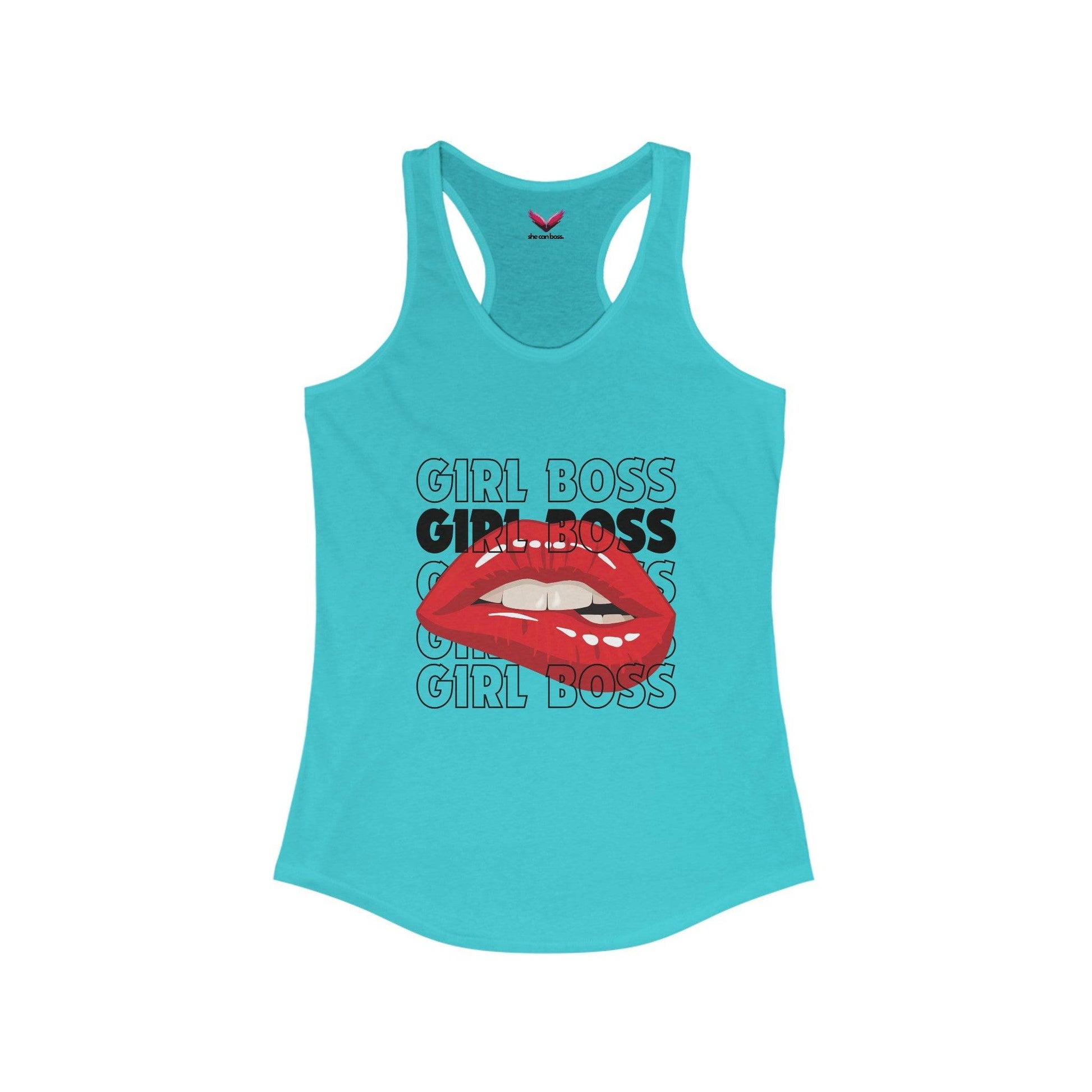 GIRL BOSS Racerback Tank - SheCanBoss