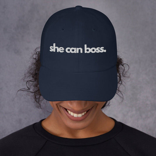 SheCanBoss Classic Cap - SheCanBoss