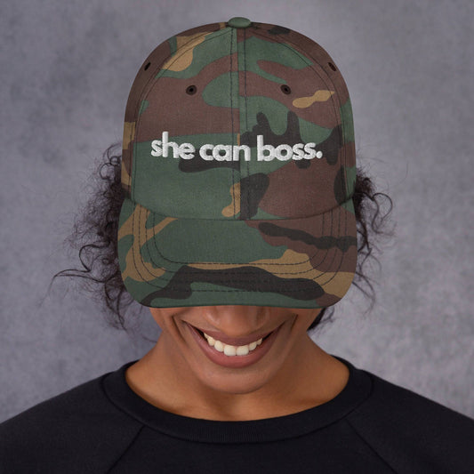 SheCanBoss Classic Cap - SheCanBoss