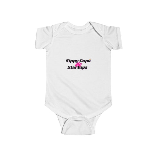 Sippy Cups & Start Ups Infant Fine Jersey Bodysuit - SheCanBoss